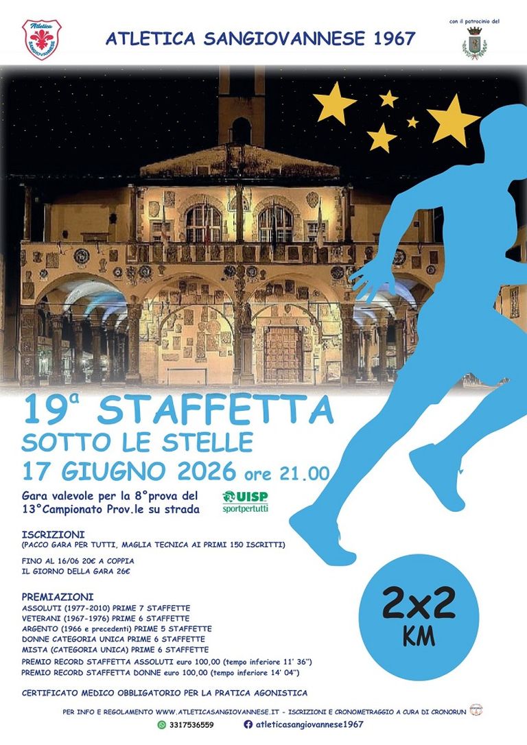 19° Staffetta Sotto le Stelle